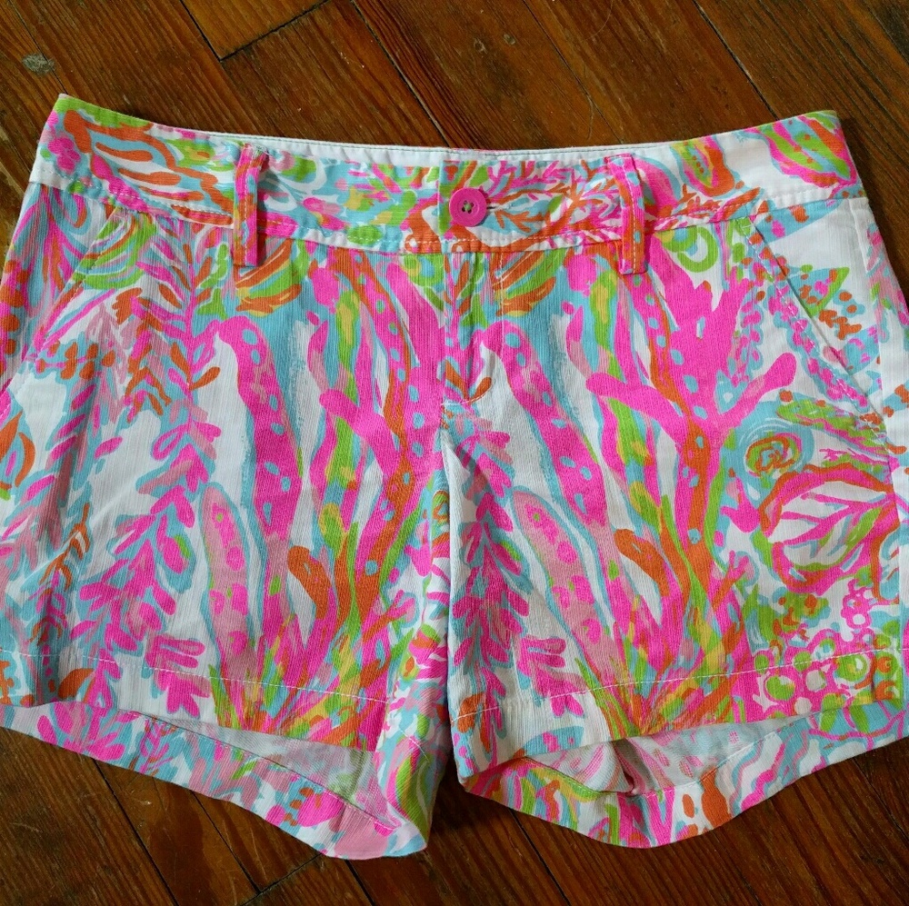 Lilly Pulitzer Scuba to Cuba Callahan Shorts - 8